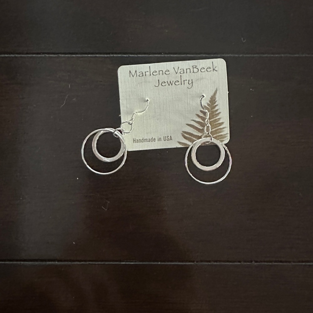 NWT Brand new, never worn silver Marlene VanBeek dangle earrings. So pretty!